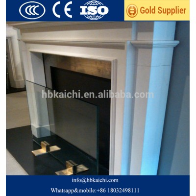 fireresistant ceramic fireplace glass