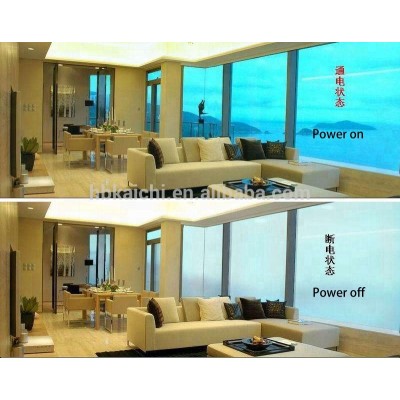 Electric Switchable Smart PDLC Glass For bathroom office